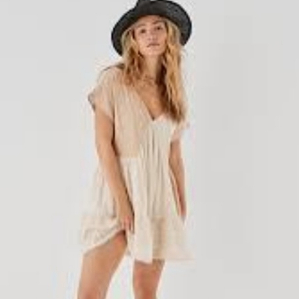 American Eagle Patchwork Oversized Swing Dress Sz… - image 2